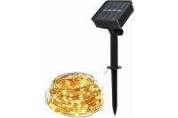 Светильник на солнечной батарее ФАZА SLR-G03-100Y нить, желт. 100 LED /1/