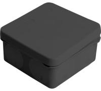 Коробка разветвительная 2х компонентная HF 100*100*50мм,8 вводов,IP67, чёрная, EBX40-38-67 