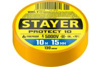 12291-Y-15-10 Изолента STAYER "MASTER" желтая, ПВХ, 5000 В, 15мм х 10м         