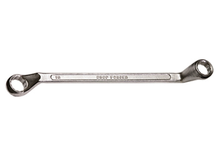 147365 Ключ накидной коленчатый, 8 х 10 мм, хромированный