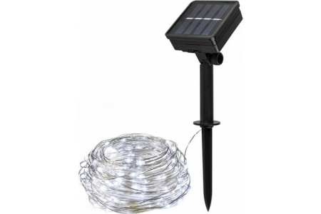 Светильник на солнечной батарее ФАZА SLR-G03-100W нить, хол. бел. 100 LED /1/