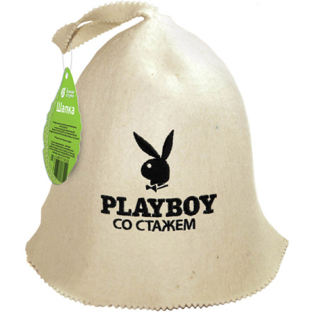 Шапка «Playboy со стажем» Банные штучки