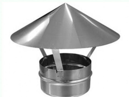 Зонт для трубы дымохода, D120 мм