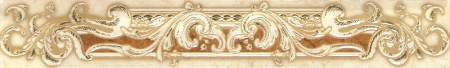 Бордюр Gracia Ceramica Rotterdam brown border 01, коричневый, 500х75 мм