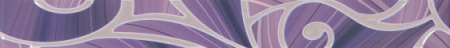 Бордюр Gracia Ceramica Arabeski purple border 01, фиолетовый, 600х65 мм