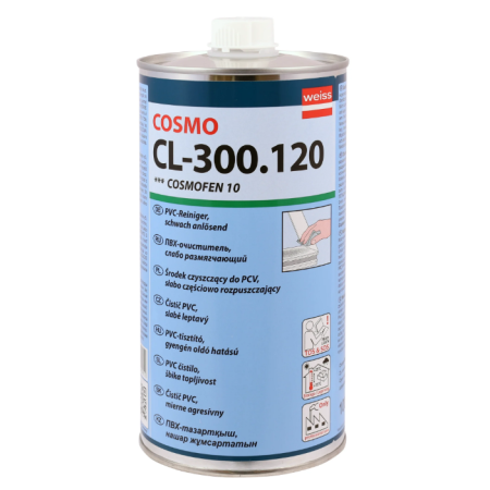 Очиститель для ПВХ покрытий COSMOFEN 10 CL-300.120, 1 л