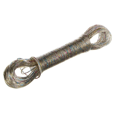 453-056 Шнур с разноцветной металлической жилой 20м