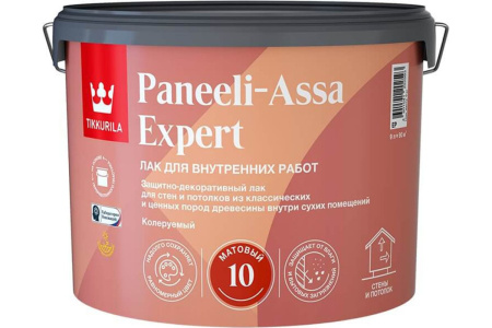 Лак интерьерный PANEELI-ASSA EXPERT EP п/мат 0,9л