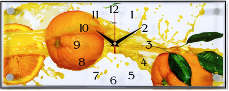 5020 - 961 Часы настенные "21 Век""Апельсины"