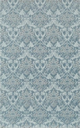 Декор Шахтинская плитка Шамони голубой декор 01, голубой, 250х400 мм