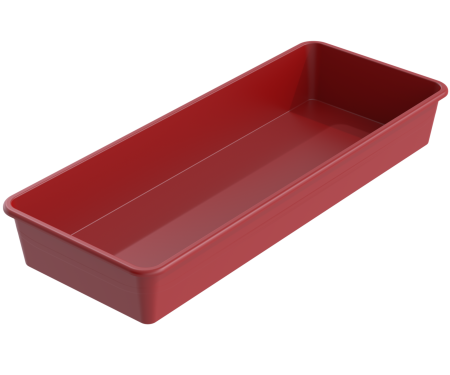 Ящик для рассады Агроном Альт-Пласт АП128, коричневый, 60х24х8,5 см, 10 л