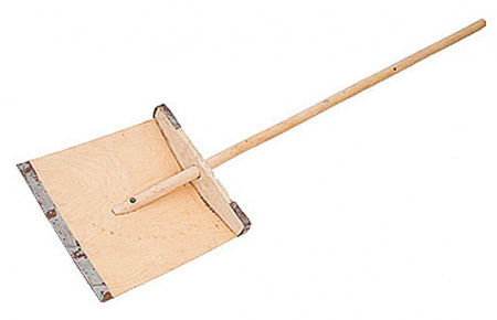 Лопата деревянная ( фанерная ) с черенком  500*380