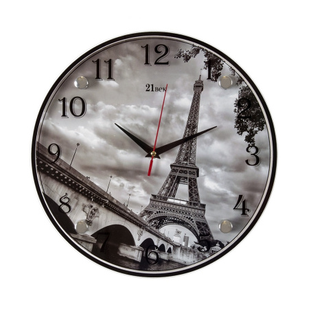 3030-364 Часы настенные  "21 Век""Париж"
