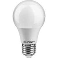 Лампа светодиодная ОНЛАЙТ 82920 OLL-A60-15-230-2.7K-E27-PROMO /1/10/100/