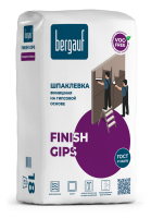 Шпаклёвка гипсовая финишная Bergauf Finish Gips, 18 кг