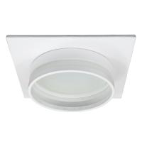 51091 Светильник потолочный встраив. 15W 230V GX53, белый, квадрат, DL503 LUNA Feron