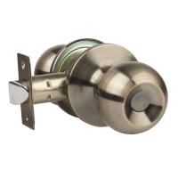 Защелка ЗШ-05 "ТРОДОС" бронза PS б/кл ,б/фикс компл. ручек