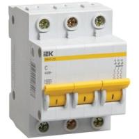 Автоматический выключатель IEK, 10А, 3Р, С45N