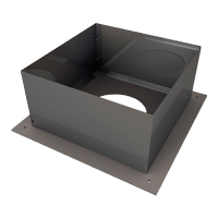 Проход перекрытия универсальный ППУ-Р 500х500, 430, 0.50, D180/210 мм