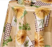 Клеенка ПВХ на нетканной основе Dekorelle Jakline 309, разм. 1,4х20м