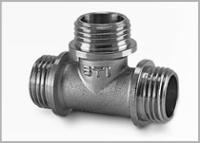 Тройник никелированный STI НННР, 1/2"