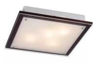 4242V YLT12 075 дерево"венге"/хром Н/п светильник E27 4*60 W FEROLA VENGUE СОНЕКС 