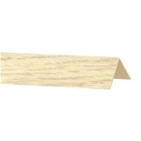  Угол ПВХ "ИДЕАЛ" 25х25мм - 2,7м. Дуб беленый (25)