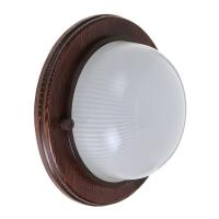 Termo 60 50 16 Светильник для бани/сауны прямоугольник,IP54 60Вт 2хЕ27,венге, раб.t до +40С