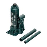 50813	 Домкрат гидравлический бутылочный, 3 т, 180-320 мм, в пласт. кейсе// Сибртех									