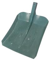 69-0-460 Лопата снегоуборочная маталлическая, порошковая окраска, 390 х370 мм