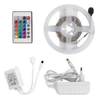 General комплект б/п+Лента св/д+пульт ДУ 12V 7.2W/m 30led/m IP20 RGB интер 5м GLS-5050-30-PRO 503622