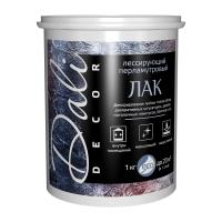 Лак лессирующий перламутровый Серебро "Dali-decor" 1 кг (Рогнеда) 1/6