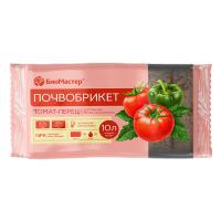 Почвобрикет Помидор и перец, 10 л Биомастер