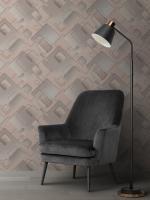 Мемфис 6304-2 обои дупл. с серебром и перл.(беж) (12)