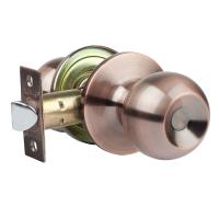 Защелка ЗШ-05 "ТРОДОС" медь  PS б/кл ,б/фикс компл. ручек