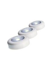 Фонарь подсветка компл. из 3 шт. КОСМОС (КОС304В)/1ВтCOBLED/3xAAA/ABS-пластик/самоклеящийсяNEW