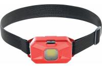 Фонарь налобный светодиодный, батарейки 3*ААА, 2W, СОВ, IP44, пластик, ТН2306