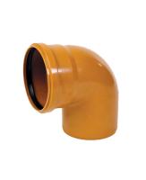Отвод PP-канал, 87°, D110 мм Отвод PP-канал, 87°, D110 мм