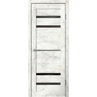 В3 Полотно дверное 700 ель альпийская ЧЁРНОЕ СТЕКЛО