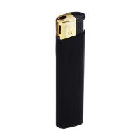 Зажигалка пьезо 101-043 CL-01, черная, 2x8x1 cм