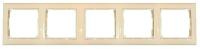 Legrand Valena Рамка  5-ая  Горизонт.  КРЕМ (774355)