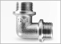 Угольник никелированный STI НН, 1/2"