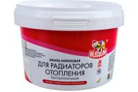Эмаль акриловая для радиаторов отопления, матовая, 1 кг OLECOLOR