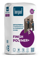 Шпаклёвка полимерная финишная Bergauf Finish Polimer+, 20 кг