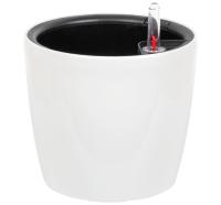 М3231 Кашпо "Анфа" D180мм 2,0л вставка, автополив Белый (8) 