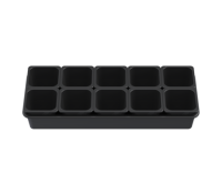 Набор для рассады Агроном Альт-Пласт АП125, чёрный, 0,5 л