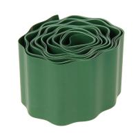 Лента бордюрная Фулерен Волна, зеленый, 0,2х9 м