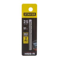 29602-2.5 STAYER PROFI 2.5х57мм, Сверло по металлу HSS-R, быстрорежущая сталь М2(S6-5-2)
