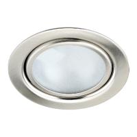 369120 SPOT NT09 147 ник/янтарный Встраиваемый НП св-к G4 20W 12V FLAT