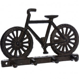 BLUMEN HAUS Вешалка  4 крючка "Велосипед" декоративная  30*20*13,5 см/16/2								